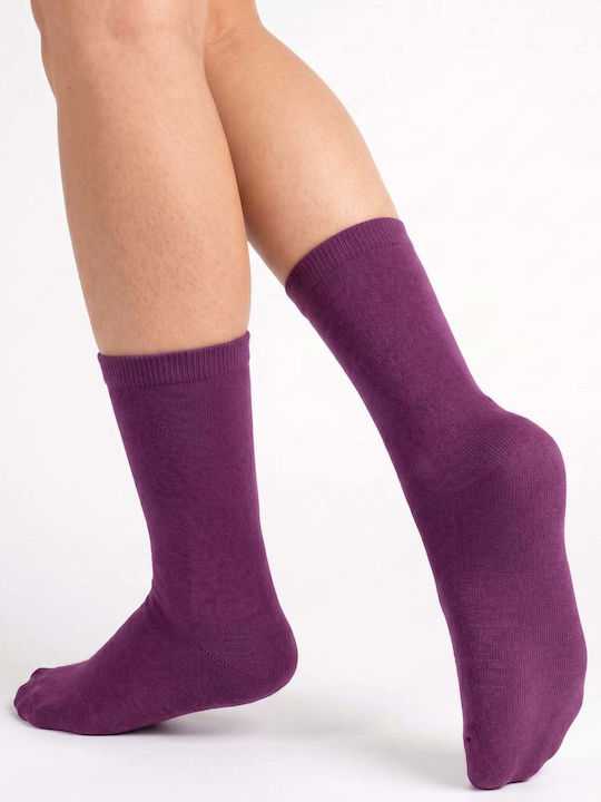 Dimi Socks Дамски Чорапи Лилави Dimi Socks Дамски Чорапи Лилави