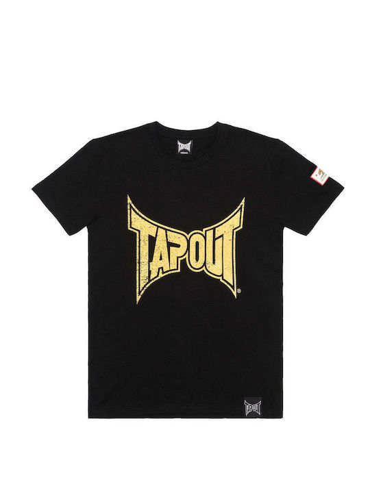Αθλητικό T-shirt Black/gold