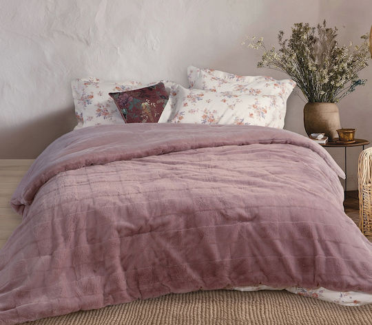 Nef-Nef Homeware Κουβερτοπάπλωμα Υπέρδιπλο 240x220εκ. Wane Mauve Nef-Nef Homeware Κουβερτοπάπλωμα Υπέρδιπλο 240x220εκ. Wane Mauve