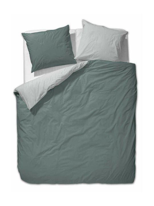 Vesta Home Πάπλωμα Μονό 160x230εκ. Micro Πετρόλ-Σιέλ 300 GSM 12.5 togs