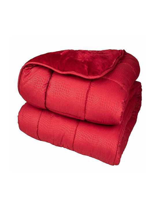 Astron Italy Bettbezug Großes Doppelbett 220x240cm Wine 90 GSMGsm