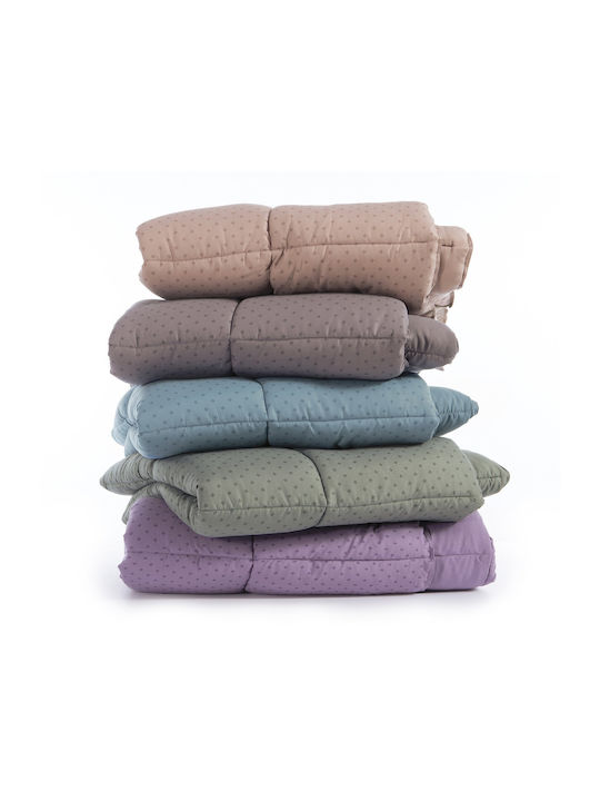 Nef-Nef Homeware Bettdecke Großes Doppelbett mit Microfiber-Füllung 240x220cm Colorfull 230 330 GSMGsm