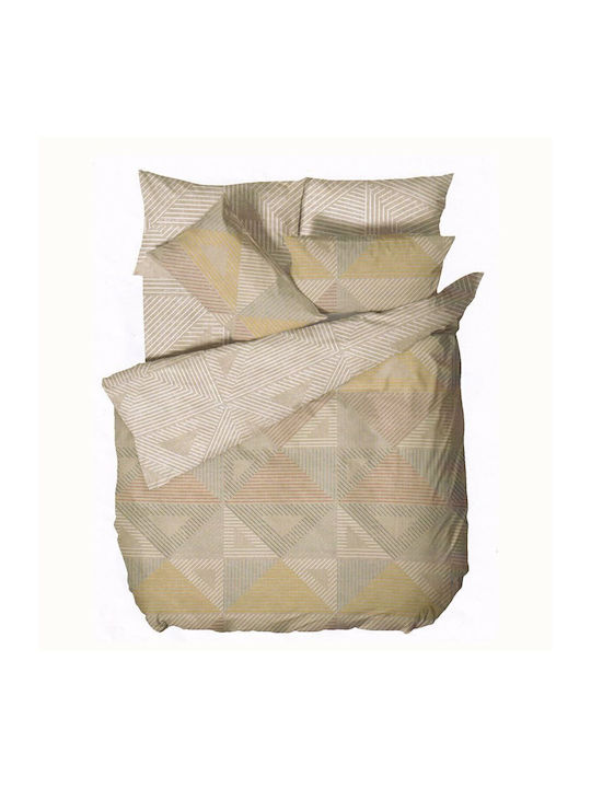 Biokarpet Home Nordic 853 Cardiff Beige Πάπλωμα-πάπλωμα Μονό
