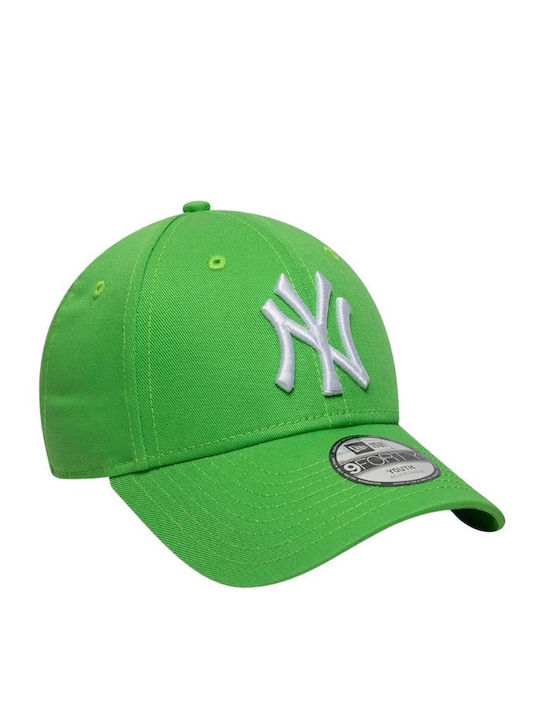 New Era Kids' Jockey Fabric Hat New York Yankees Mlb Green