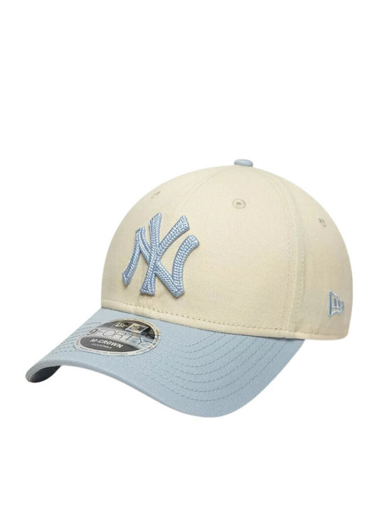 New Era Jockey Side Script 9forty Mc Neyyan Bej-60856248-bej