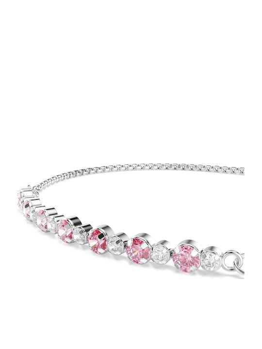 Swarovski Γυναικείο Βραχιόλι Λευκόχρυσο Swarovski Γυναικείο Βραχιόλι Λευκόχρυσο