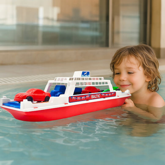 Jucărie Clasică Feribot Nava Mașini Apă Piscină Plajă 59 Cm