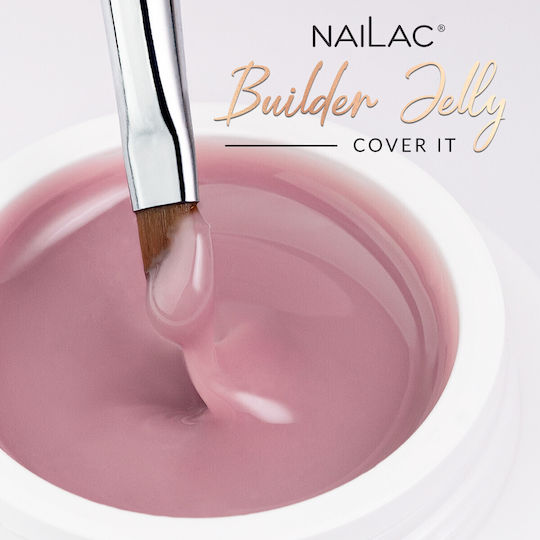 NaiLac Gel Νυχιών Builder Jelly Cover It 15gr