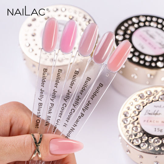 NaiLac Gel Νυχιών Builder Jelly Cover It 15gr