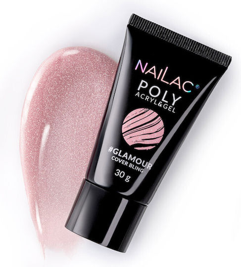 NaiLac Geluri Unghii Glamour Cover Bling 30gr