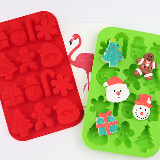 Silicone Mold Candles Christmas Various Patterns