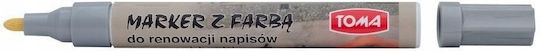 Toma Dauerhafter Marker Silber 2,5mm
