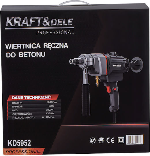 Бормашина За Бетон 2300w Kd5952