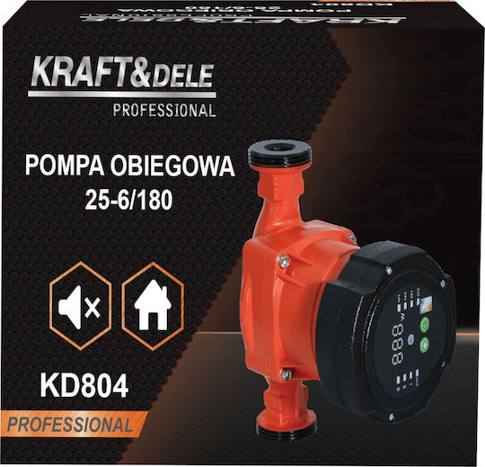 Kraft & Dele Oberflächenwasserpumpe 25-6/180 230V Kd804