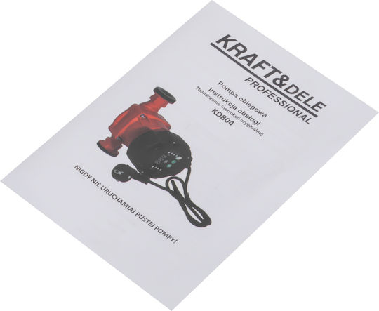 Kraft & Dele Oberflächenwasserpumpe 25-6/180 230V Kd804
