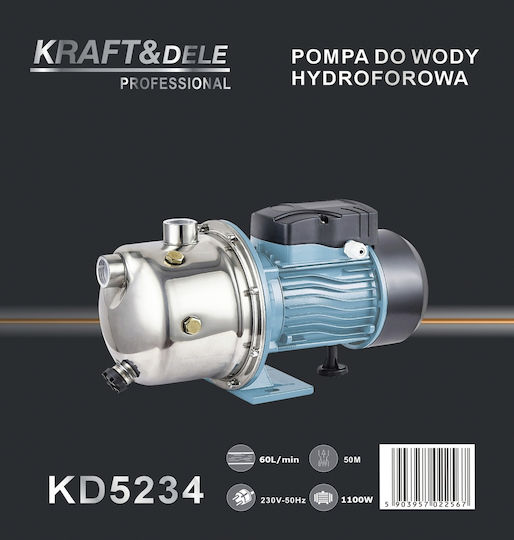 Hydrophore Oberflächenwasserpumpe 60l/min Kd5234