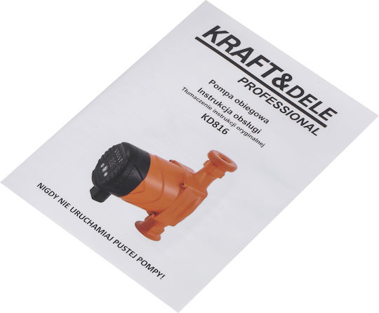 Kraft & Dele Oberflächenwasserpumpe 55l/min 230v Kd816