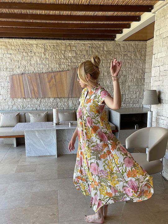Καλοκαιρινό Maxi Φόρεμα Floral