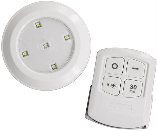 LED Notfallleuchte Für Kleiderschrank Mit Stromquelle Batterie Und Fernbedienung Set