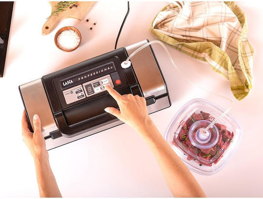 Laica Vacuum Sealer with Maximum Sealing Length 30mm Automatic