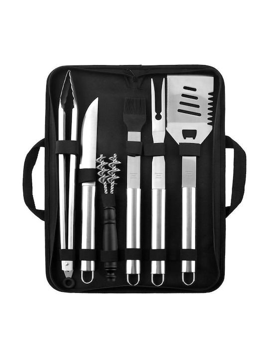 8-piece Grill Set Stainless Steel Zokura