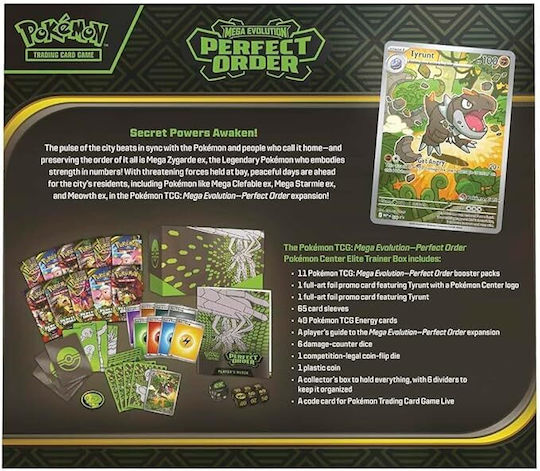 Pokemon Center Edition Elite Trainer Box Mega Evolution: Perfect Order