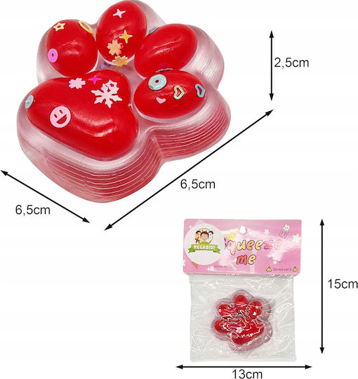 Taba World Squishy Αφρώδες Κίτρινο