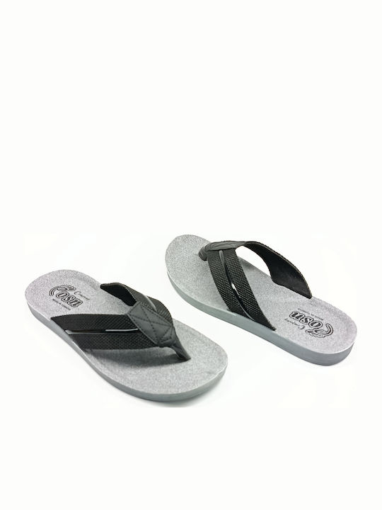 Herrensandalen in Schwarz Farbe