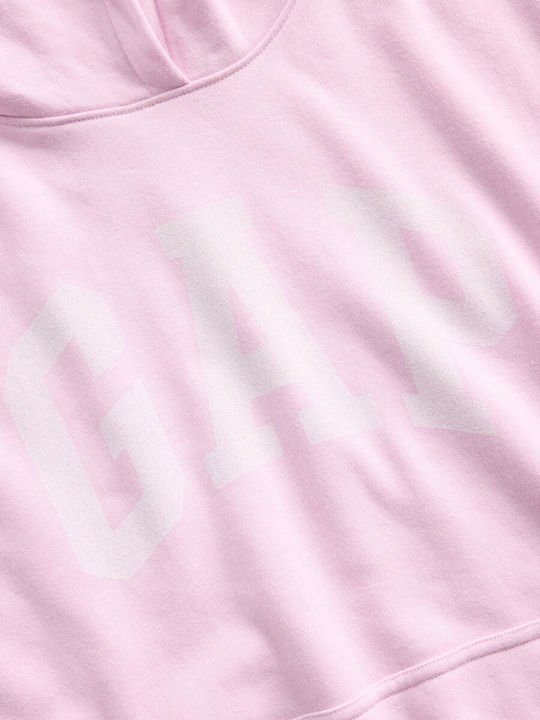 Kids Hoodie With Pockets Vintagesoft Rose Mist