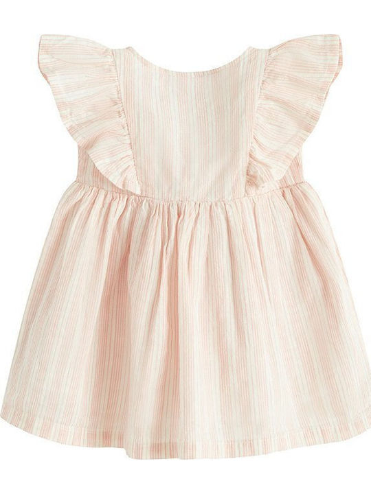 Mädchenkleid Ärmellos Rosa
