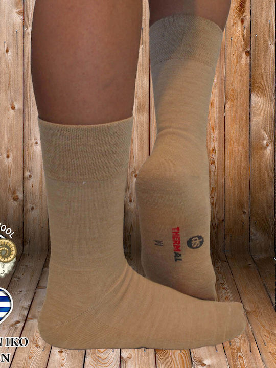 Dimi Socks Șosete Termice Pentru Bărbați Bej