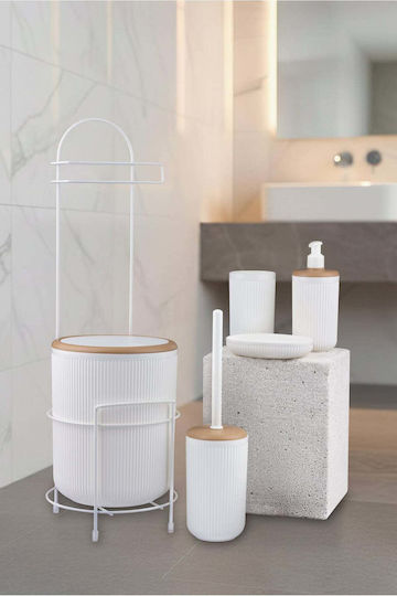 SteweHome SteweHome Badezimmerzubehör-Set Kunststoff Weiß 6 Stück