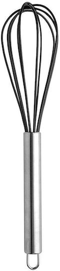 SteweHome Set of 12 Pieces Black Stainless Steel Serving Utensils