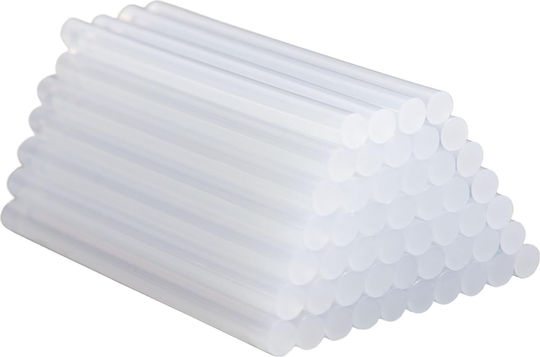 Set 50 Bățuri Adezive Termofuzibile H&s Rășină 0.7 X 10 Cm Plastic Sudură Decorațiuni Realizare Diy Reparații Asamblare Fixare Rapidă Ideală Pistol De Lipit Transparent