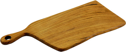 Χειροποίητη Ρακέτα Κοπής Teak, Από Τη Συλλογή "tropical" 45x20 Εκ.