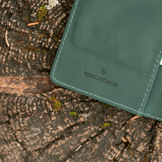 Samsung Galaxy A27 Spacecase Wallet Mobile Phone Case Green 5905719141349