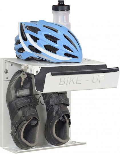 Βάση Ποδηλάτου Επίτοιχη Λευκή Κλειδαριά Bike-up Thirard 00023897