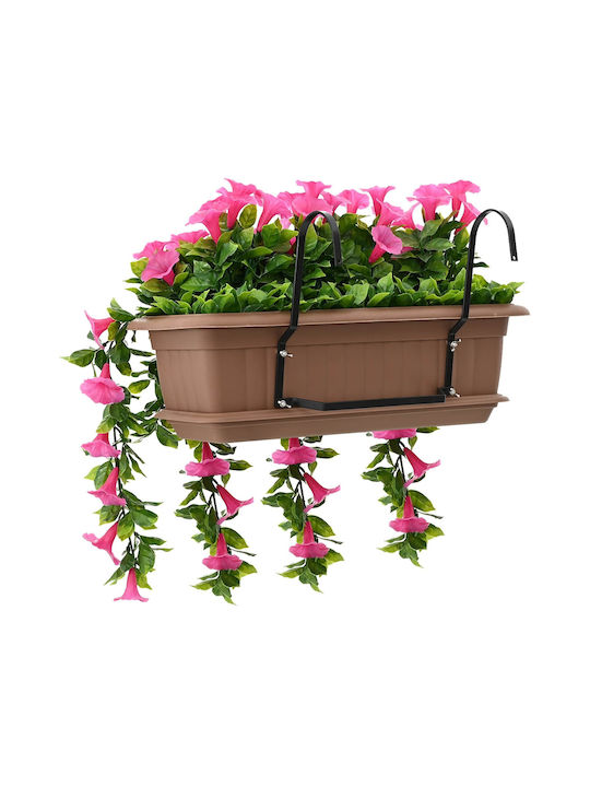Künstliche Lila Blume 55cm vidaXL