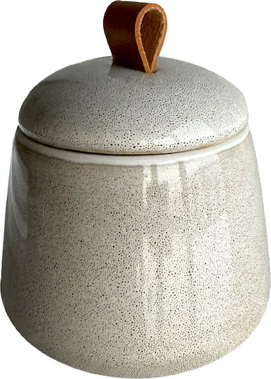 SteweHome Bathroom Accessory Set Ceramic Beige 5 Pieces