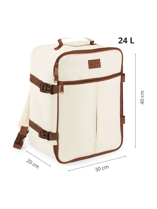 Zagatto Backpack Αδιάβροχο 24lt Μπεζ