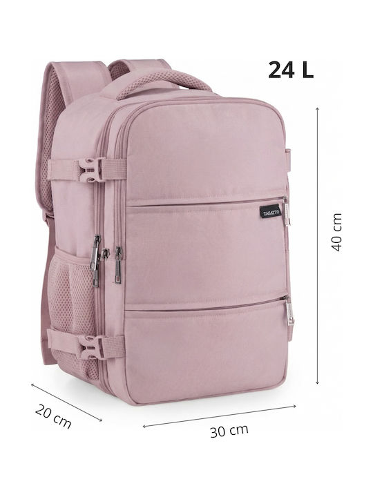 Zagatto Backpack Αδιάβροχο 24lt Ροζ
