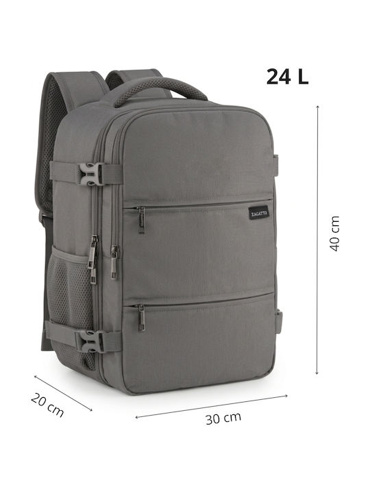 Zagatto Rucsac Impermeabil 24l Gri