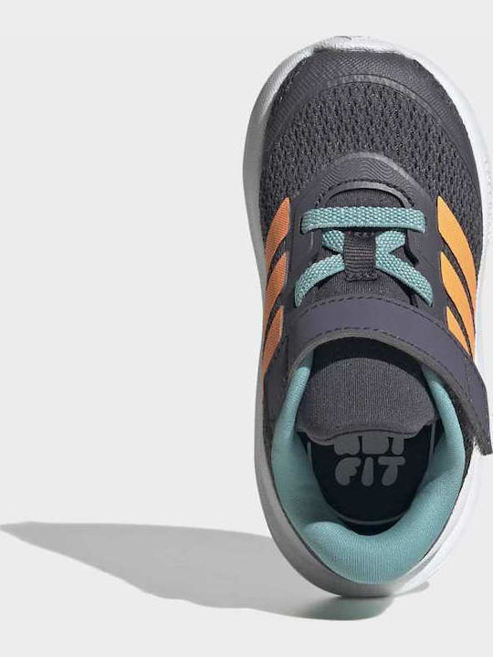 Runfalcon Детски Спортни Обувки Running с Велкро Сиви