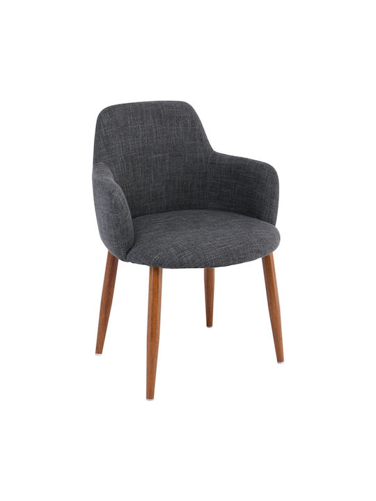 Soul Dining Chair with Fabric Upholstery Grey EM713,1