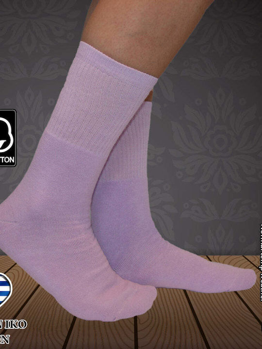 Dimi Socks Μπασκετικές Κάλτσες Λιλά 1 Ζεύγος
