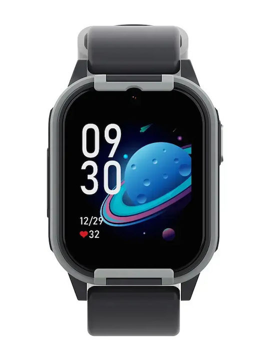 Nubki Smartwatch Pentru Copii 4G Cu GPS Și Cameră Negru