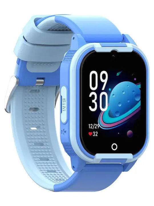 Nubki Kinder-Smartwatch 4G mit GPS und Kamera Blau