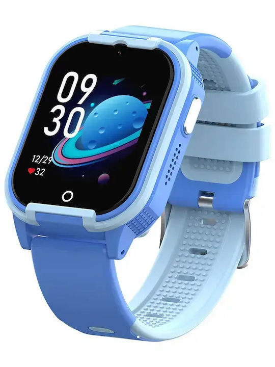 Nubki Kinder-Smartwatch 4G mit GPS und Kamera Blau