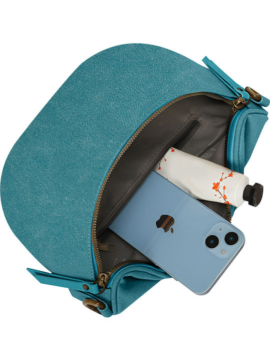 Gallantry Gürteltasche Luna Stoff Schultergurt Türkis