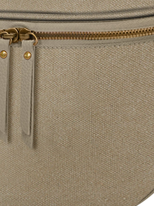 Gallantry Gürteltasche Luna Stoff Schultergurt Taupe